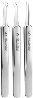 German Ultra-fine No.5 Cell Pimples Blackhead Clip 0.1mm Black Remover Pore Acne Cleaner Too Tweezers Blackhead C8F6 Needle