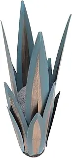 Metal Tequila Plant, Metal Tequila Plant Decor Colorful Light Realistic Durable Iron for Yard (Blue)