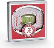 NCAA Alabama Crimson Tide 3D StadiumView Magnets - Bryant - Denny Stadium
