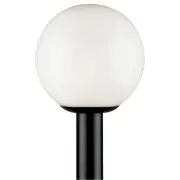 Westinghouse 6686100 Black 1-Light Globe Post Light