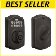 BE365 V CAM 716 Bronze Keypad Lock - Premium Security with Programmable Codes