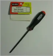 Du-Bro 450 Ball Wrench 2.5mm (3.0 Socket Head)
