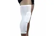 Bodyassist FatPad Extended Compression leg Sleeve White (single)