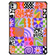iPad Pro 11-inch (M4) iPad Impact Case Retro Checkerboard by Illustrated By Charlie