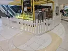 1350h PVC Picket Fence White 1780mm or 990mm Panel Portable Fencing Event