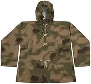 [militaryharbor] WWII German Reversible Marsh Sumpfsmuster 43 Camo Smock with Hood