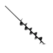Garden Auger Power Earth Post Hole Digger Planter Drill Bit ?78mm x 620mm 6 blades