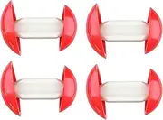 VOANZO 4 PCS Adjustable Shoe Stretchers for Men & Women – Red Shoe Expander Shaper, Width Extender Mini Shoe Trees and Comfort