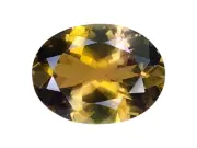1.90 CTS Yellow natural unheated tanzanite oval shape loose gemstones,see video