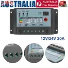 20A Solar Charge Controller Batteries Panel Dual Battery Regulator 12V/24V AU