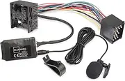 BlueMusic Bluetooth Hands-Free Music Adapter Compatible with: BMW E46 E39 E38 Round Pin 17-Pin Old Generation Radio