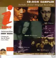 PROMO CD ROM ERIC CLAPTON wallflowers Alanis morisette