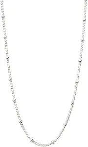 [Kirstin Ash] Sterling Silver Bespoke Ball Chain 18-20"