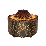 Volcano Aromatherapy Diffuser Smoke Ring Ultrasonic Air Humidifier with Flame La