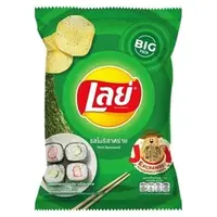 在飛比找PChomeThai泰國購物優惠-LAY's 樂事 經典洋芋片 - 海苔 71g [泰國必買]