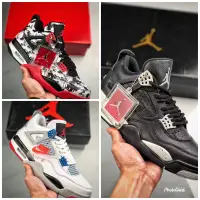 在飛比找蝦皮購物優惠-Nike Air Jordan 4 籃球鞋 aj4 喬丹4代