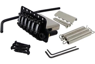 GOTOH 510TS-LS2 Locking Saddle 6-point Tremolo Bridge Black w/ 42mm Steel Block