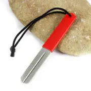 Outdoor Diamond Coated Fish Hook Sharpener Sharpening Prof File Fishing L9S7
