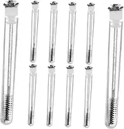 DECOMELODY Multifunctional Mascara Brush Eyelash Spoolie Set 10pcs Pattern for Occasions
