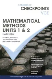 Cambridge Checkpoints VCE Mathematical Methods Units 1&2