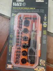 Klein Tools 33805 ProFlex 38-Piece SAE Impact Driver Bit & Socket Set