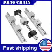 SFU1605 BallScrew 250mm-850mm kit +SBR20/16 Linear Rail SBR20/16UU Block Set CNC