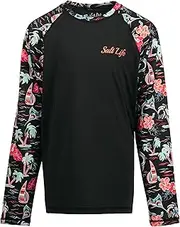 [SALT LIFE] Ocean Drift Youth Long Sleeve Performance Tee