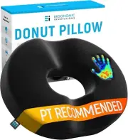 DONUT TAILBONE CUSHION Hemorrhoid Pillow - Medical Seat Pain Relief Treatment...