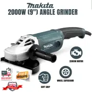 Makita 2000W Electric Angle Grinder 9" 230mm Powerful Motor Grinding Tool Cutter