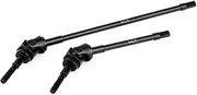 Motorbike Axle Drive Shafts LCX Racing 1/10 RC Crawler Car Hard Steel AR60 OCP Front Axle CVD Drive Shafts Fit For Axial Wraith RR10 SMT10 Axle Kit