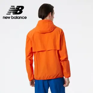 【NEW BALANCE】NB 風衣外套/防風外套_男裝_活力橘_AMJ21500POP(亞版 版型正常)