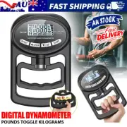 Digital Hand Grip Strength Muscle Tester Strengthener Measure Dynamometer 265ILb