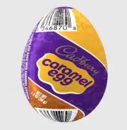 10 Cadbury Milk Chocolate Caramel Eggs (1.2 Oz.) Individually Wrapped