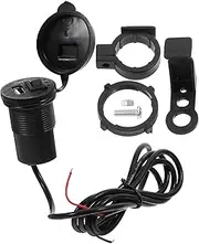LALADEFIEE 12v Waterproof USB Car Charger for Motorbike Motocross Phone Charger Cool Motorcycle Modification
