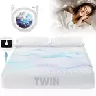 Grounding Sheets Twin XL Size, 95% Organic Cotton + 5% Pure Silver Fiber, Ground