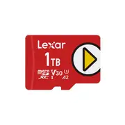 Lexar PLAY microSDXC UHS-I Card, up to 160MB/s read, up to 100MB/s write