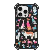 iPhone 16 Pro Bounce Case MagSafe Compatible Dogs by Grace Andersson