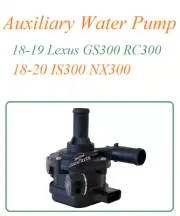 Auxiliary Water Pump fit 18-19 Lexus GS300 RC300 18-20 IS300 NX300 2.0 4 Cyl (for: Lexus)