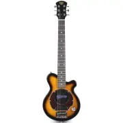 Pignose PGG-200 Mini Electric Travel Guitar w/ Built-In Amplifier, Sunburst