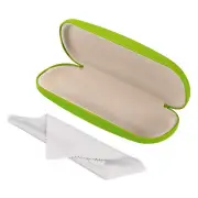 Glasses Case Hard Shell, Eyeglass Case Hard for Women Men Glasses, Green