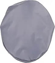 Round Leather Chair Cover - Round Stool Cushion Cover for Beauty Salons Round Seat Cover | Bar Chair Seat Cover Counter Stool Cover Bar Stool Cushion Cover for Home Office Empf