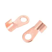 20Pcs Pure Copper Ring Lug Terminals OT-80A Wire Crimp Terminal Connector #