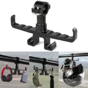 UTV Headset Hanger Roll Bar Mount Helmet Hanger Support Fit For Rhino Wolverine