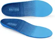 Plantar Fasciitis Feet Insoles Mens 4 - 4 1/2 | Womens 6 - 6 1/2, New Blue