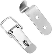 90-Degree Spring Toggle Lock, Latch Catches Hasps Clamps, Stainless Steel Spring Toggle Lock with Clasp Buckle Latch for Repair, Suitcases, Clamping, Welding
