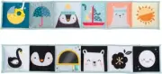 Taf Toys North Pole Clip on Pram Book Double Sided Sensory Book Mirror & Teether