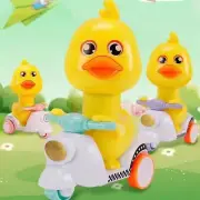 New Yellow Duck Press Pull Back Go Cars Toy Kids Baby Boys Birthday Cute Gift