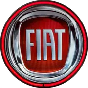 LARGE FIAT Car Bar Garage Wall Light Sign RED Neon