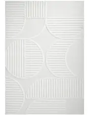 [Rug Culture] Lotus Leo Rug in White