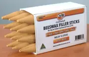 Beeswax Filler Sticks- Wax Filler Sticks- Box of 12 Select Beech Colour